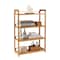 Organize It All Deluxe 4 Tier Bamboo Shelf nh-29944W - alternate 2